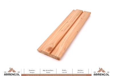 BARDAGE DOUGLAS RABOTÉ LIBRA 2 - 26 mm x 125 mm