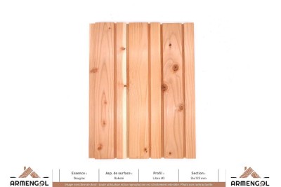 BARDAGE DOUGLAS RABOTÉ LIBRA 3 - 26 mm x 125 mm