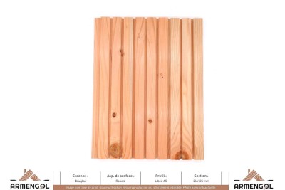 BARDAGE DOUGLAS RABOTÉ LIBRA 5 - 26 mm x 125 mm