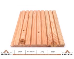 BARDAGE DOUGLAS RABOTÉ LIBRA 5 - 26 mm x 125 mm 2