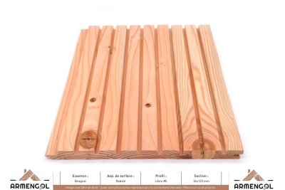 BARDAGE DOUGLAS RABOTÉ LIBRA 5 - 26 mm x 125 mm