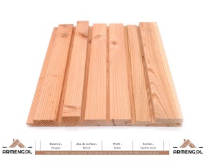 BARDAGE DOUGLAS BROSSÉ DIABLO - 26 mm x 135 mm 2