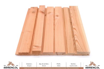 BARDAGE DOUGLAS BROSSÉ DIABLO - 26 mm x 135 mm