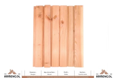 BARDAGE DOUGLAS BROSSÉ DIABLO - 26 mm x 135 mm