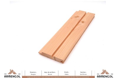 BARDAGE DOUGLAS BROSSÉ DIABLO - 26 mm x 135 mm