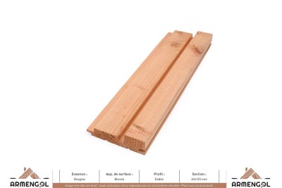 BARDAGE DOUGLAS BROSSÉ DIABLO - 26 mm x 135 mm