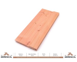 BARDAGE DOUGLAS RABOTÉ ARIES - 26 mm x 185 mm
