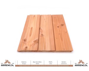 BARDAGE DOUGLAS RABOTÉ ORION - 20 mm x 125 mm 2