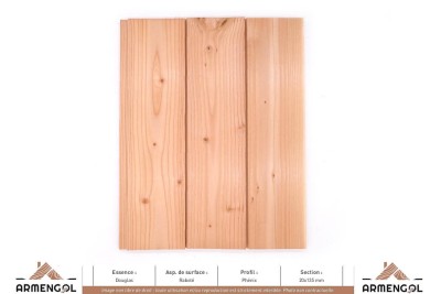 BARDAGE DOUGLAS RABOTÉ PHÉNIX - 20 mm x 135 mm