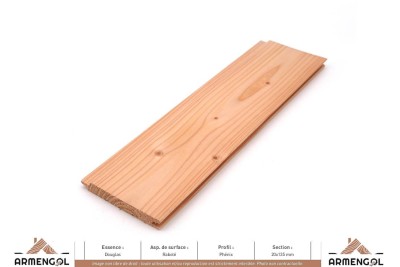 BARDAGE DOUGLAS RABOTÉ PHÉNIX - 26 mm x 135 mm