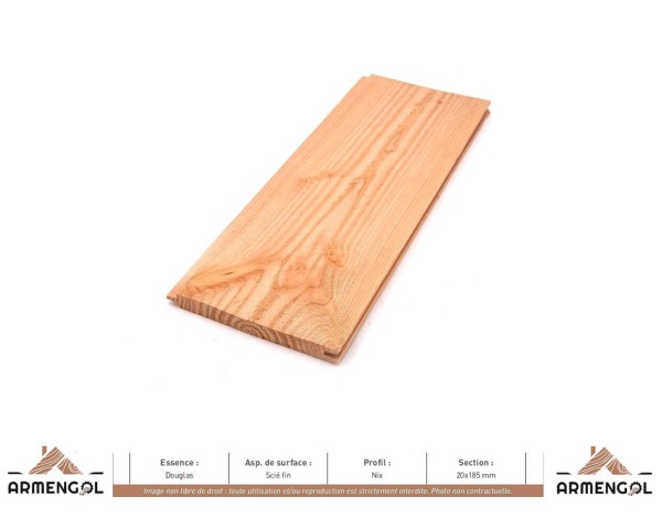 BARDAGE DOUGLAS SCIÉ FIN NIX - 20 mm x 185 mm