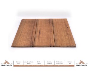 BARDAGE FRAKÉ RABOTÉ PHÉNIX THERMO-TRAITÉ - 21 mm x 190 mm 2