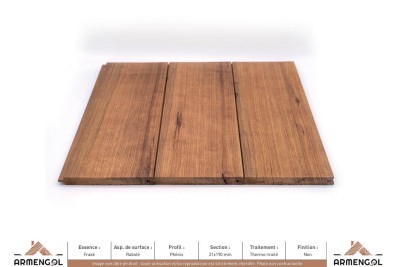 BARDAGE FRAKÉ RABOTÉ PHÉNIX THERMO-TRAITÉ - 21 mm x 190 mm