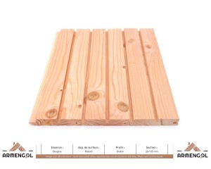 BARDAGE DOUGLAS RABOTÉ DIABLO - 26 mm x 135 mm 2