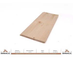LAMBRIS SAPIN DU NORD SCIÉ FIN APOLLO - 16 mm x 185 mm
