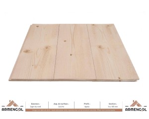 LAMBRIS SAPIN DU NORD SCIÉ FIN APOLLO - 16 mm x 185 mm 2