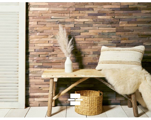 REVETEMENT MURAL MURMURE BANGKIRAI CHALET CHA763