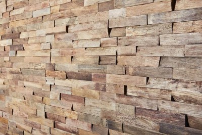 REVETEMENT MURAL MURMURE BANGKIRAI BOIS FLOTTE BFL758