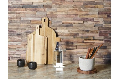 REVETEMENT MURAL MURMURE BANGKIRAI BOIS FLOTTE BFL758