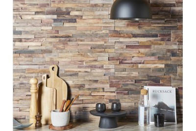 REVETEMENT MURAL MURMURE BANGKIRAI BOIS FLOTTE BFL758