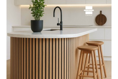 PANNEAU MURAL ACOUSTIQUE TASSOFLEX EFFET TASSEAU CHÊNE NATUREL TF140