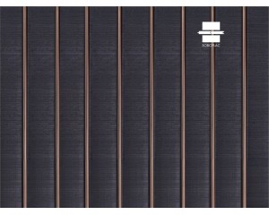 PANNEAU MURAL EFFET TEXTILE PANELIO VERNE GRAPHITE 2