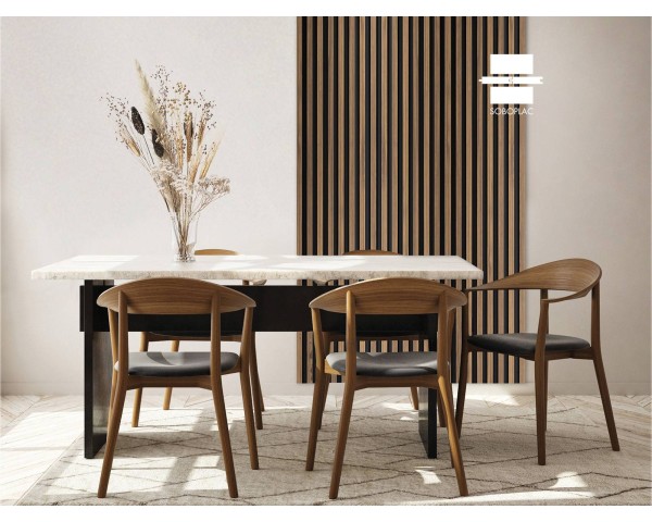 PANNEAU MURAL EFFET TASSEAU PANELIO HUGO OAK CRAFT PA4879