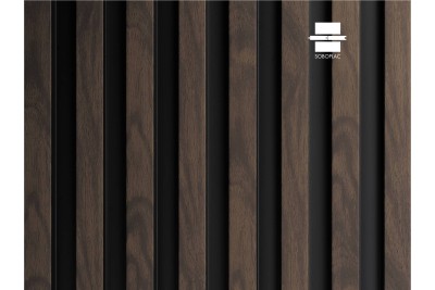 PANNEAU MURAL EFFET TASSEAU PANELIO HUGO WALNUT PA4880