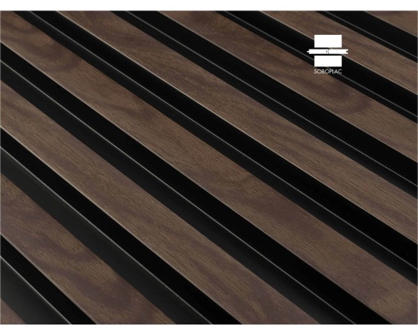 PANNEAU MURAL EFFET TASSEAU PANELIO HUGO WALNUT PA4880