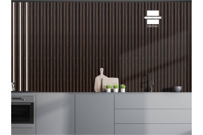 PANNEAU MURAL EFFET TASSEAU PANELIO HUGO WALNUT PA4880