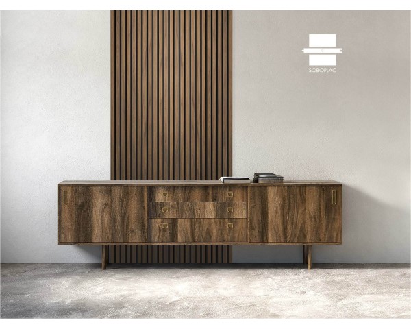 PANNEAU MURAL EFFET TASSEAU PANELIO DARU OAK CRAFT TECK PA4877