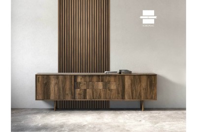 PANNEAU MURAL EFFET TASSEAU PANELIO DARU OAK CRAFT TECK PA4877