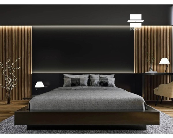 PANNEAU MURAL EFFET TASSEAU PANELIO DARU OAK CRAFT TECK PA4877