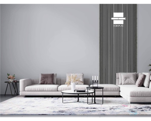 PANNEAU MURAL EFFET TASSEAU PANELIO DUVAL SILVER PA4871