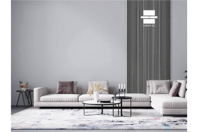 PANNEAU MURAL EFFET TASSEAU PANELIO DUVAL SILVER PA4871