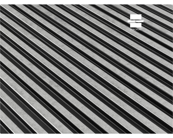 PANNEAU MURAL EFFET TASSEAU PANELIO DUVAL SILVER PA4871