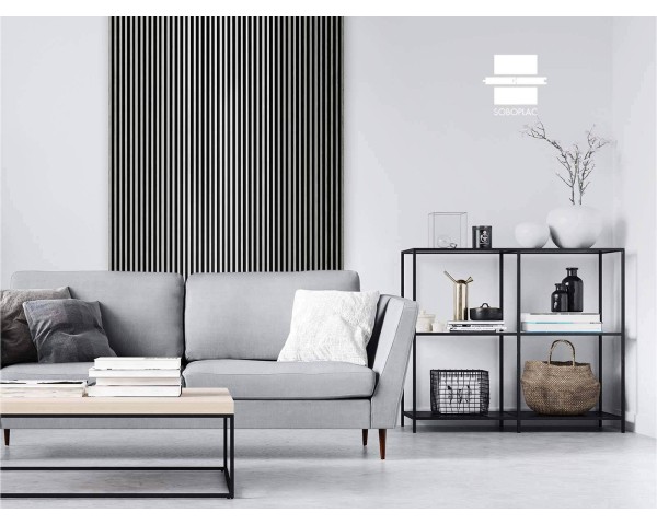 PANNEAU MURAL EFFET TASSEAU PANELIO DUVAL SILVER PA4871