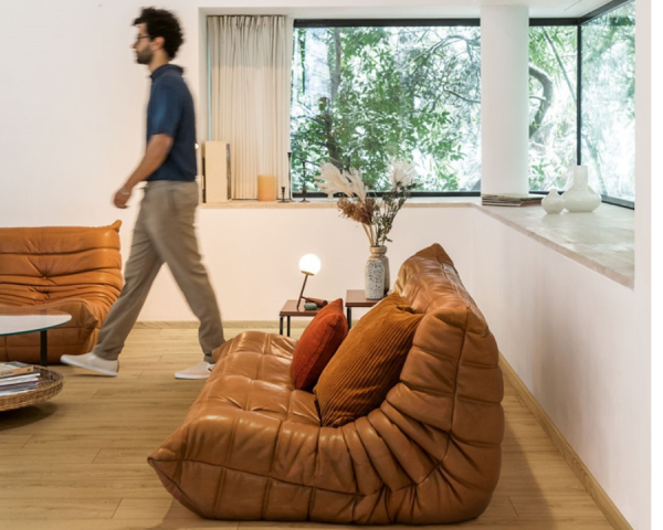 Chêne sableux - 1200 mm x 190 mm - Ep. 8mm