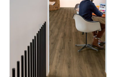 Chêne marron ardent  - 1200 mm x 190 mm - Ep. 8mm