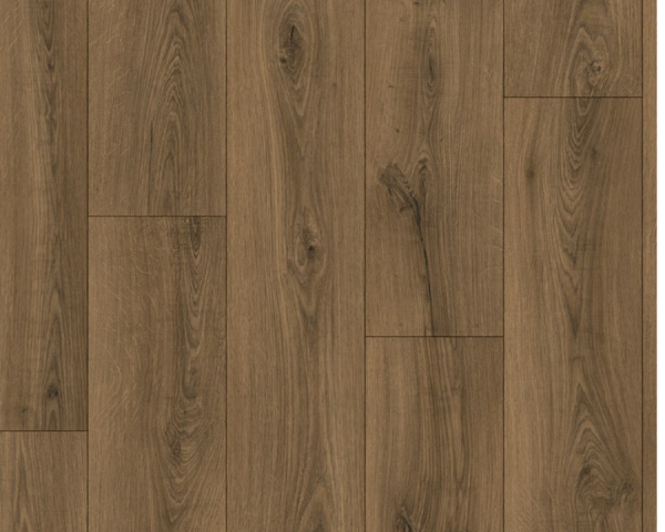 Chêne marron ardent  - 1200 mm x 190 mm - Ep. 8mm