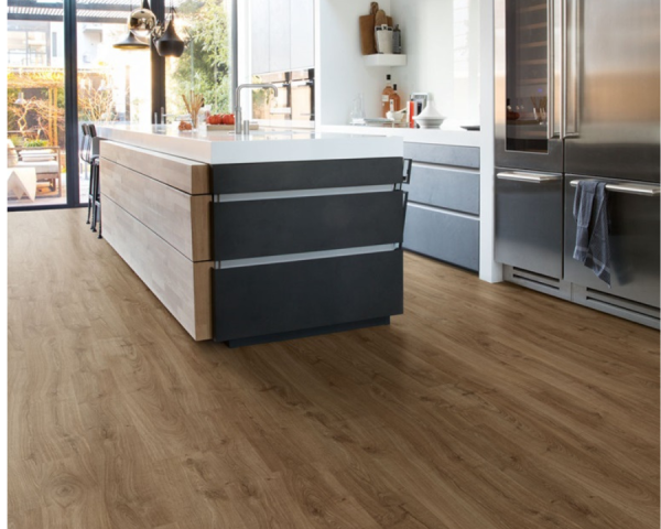 Chêne newcastle marron -  1380  mm x  156 mm - Ep. 8mm