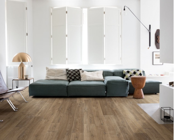 Chêne riva marron - 1380  mm x  156 mm - Ep. 8mm