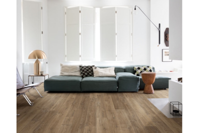 Chêne riva marron - 1380  mm x  156 mm - Ep. 8mm