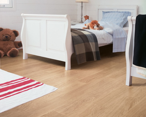 Chêne vernis blanc - 1380  mm x  156 mm - Ep. 8mm