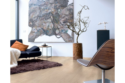 Chêne vernis gris clair- 1380  mm x  156 mm - Ep. 8mm