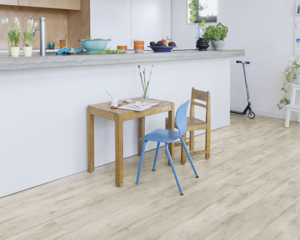 Béton bois gris clair - 1380  mm x  190 mm - Ep. 8mm