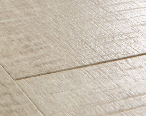 Chêne aspect raboté beige - 1380  mm x  190 mm - Ep. 8mm