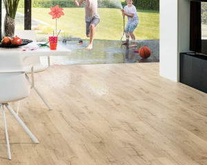 Chêne classique beige - 1380  mm x  190 mm - Ep. 8mm 2