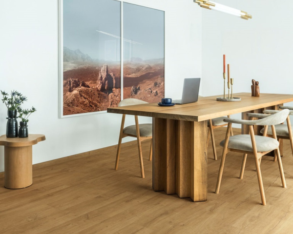 Chêne classique naturel - 1380  mm x  190 mm - Ep. 8mm