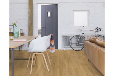 Chêne tendre naturel - 1380  mm x  190 mm - Ep. 8mm